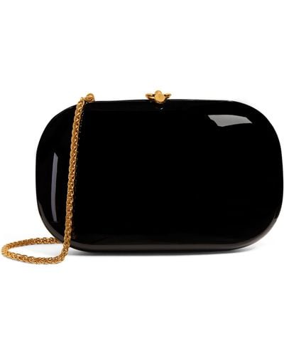 Jeffrey Levinson Oval Elina Plus Clutch Bag - Black