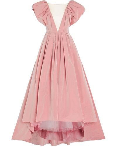 Marchesa Tafetta Ball Gown - Pink