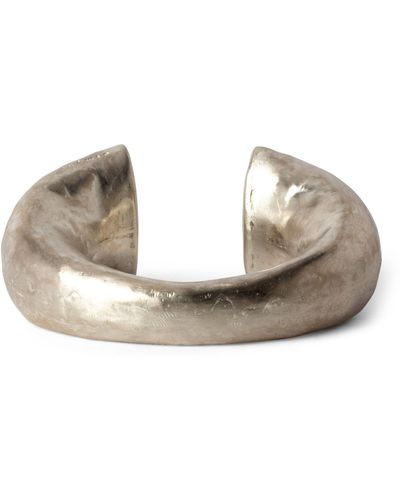 Parts Of 4 Sterling Silver Monster Druid Bangle - Natural
