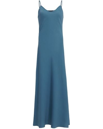 AllSaints Bryony Slip Dress - Blue