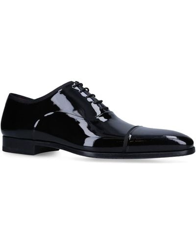 Magnanni Patent Jadiel Oxford Shoes - Black