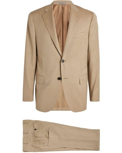 Corneliani Wool 2-piece Suit - Natural