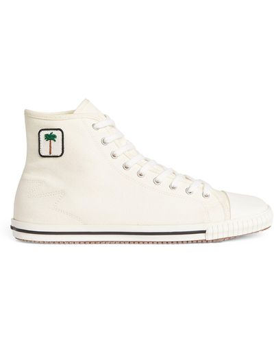 Palm Angels High Square High-top Sneakers - White