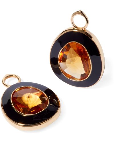 Annoushka Yellow Gold And Citrine Sweetie Earring Drops - Metallic