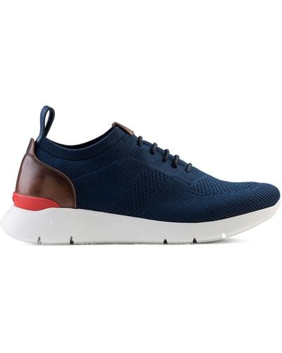 Isaia Cotton Trainers - Blue