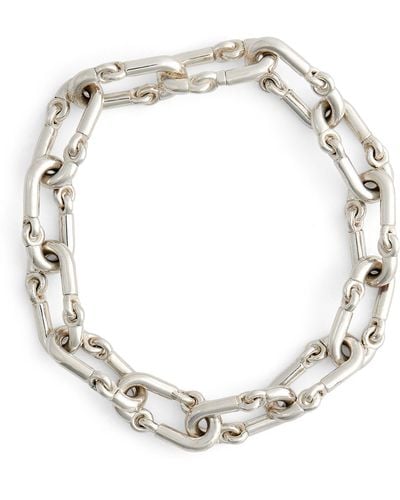 MAOR Sterling Silver Solstice Chain Bracelet - Metallic