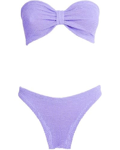 Hunza G Jean Bikini - Purple