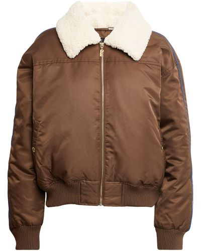 P.E Nation Padded Double Play Jacket - Brown
