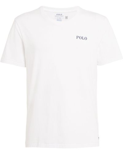 Polo Ralph Lauren Logo Lounge T-shirt - White