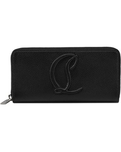 Christian Louboutin By My Side Leather Wallet - Black