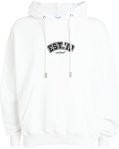 Off-White c/o Virgil Abloh Cotton Est' 13 Hoodie - White