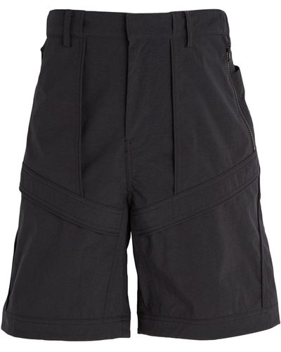 Juun.J High-waisted Shorts - Black