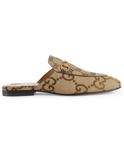 Gucci Jumbo Gg Princetown Slippers - Multicolor