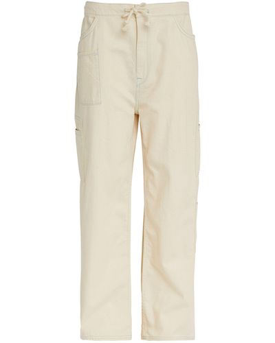 Triarchy Ms. Madge Cargo Jeans - Natural