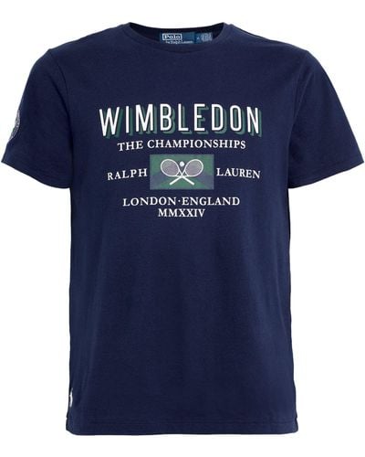 RLX Ralph Lauren Rlx X Wimbledon Logo T-shirt - Blue
