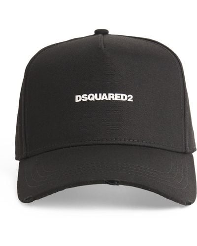 DSquared² Embroidered-logo Baseball Cap - Black