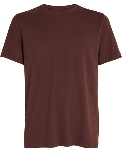 PAIGE Cotton-modal Cash T-shirt - Brown