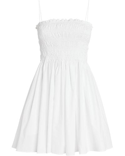 Matteau Organic Cotton Mini Dress - White