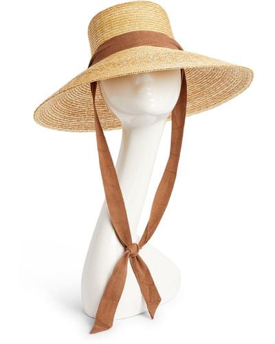 Lack of Color Straw Paloma Sun Hat - White
