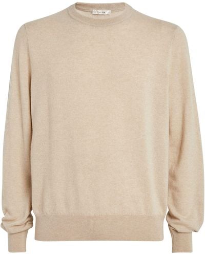 The Row Cashmere Benji Sweater - Natural