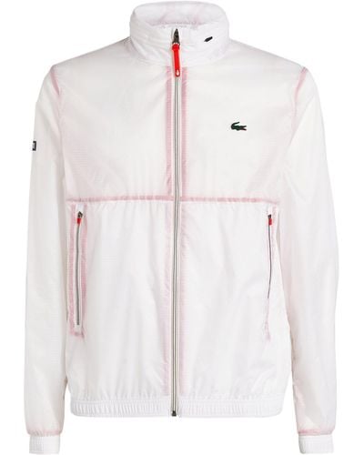 Lacoste X Novak Djokovic Tennis Jacket - White
