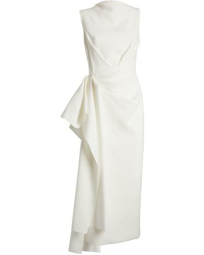 ROKSANDA Calatrava Midi Dress - White