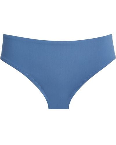 Shan Mid-rise Bikini Bottoms - Blue