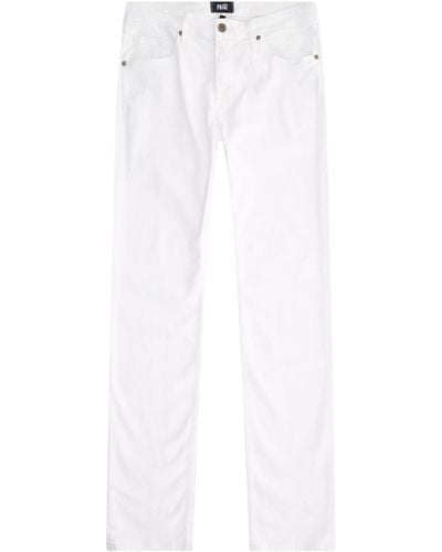 PAIGE Lennox Slim Jeans - White