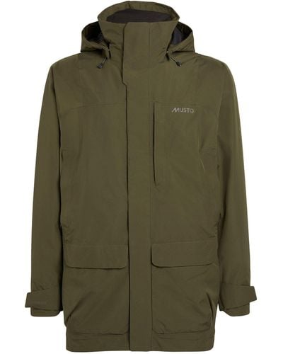 Musto Hooded Field Jacket - Green