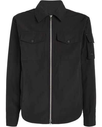 Moose Knuckles Charlesbourg Shirt Jacket - Black