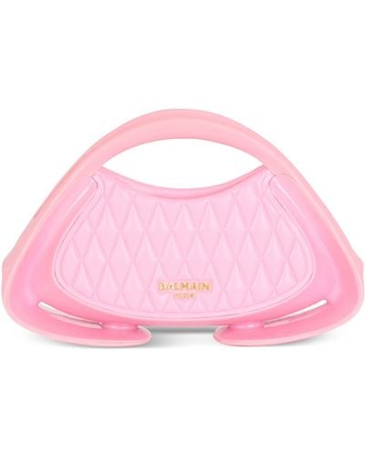 Balmain Small Jolie Madame Top-handle Bag - Pink