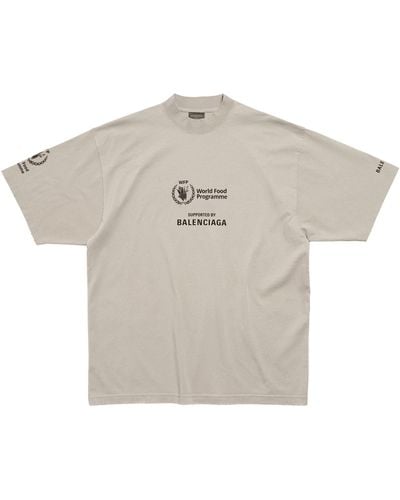 Balenciaga X World Food Programme Oversized T-shirt - Grey