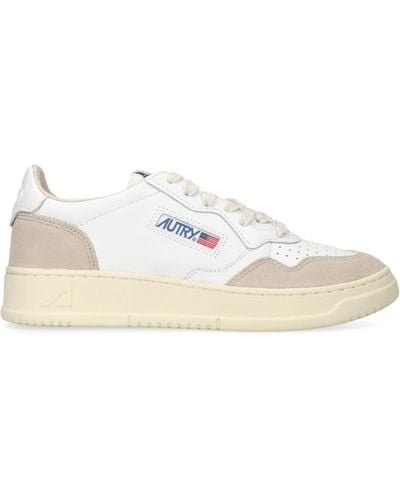 Autry Leather Medalist Low-top Sneakers - Natural