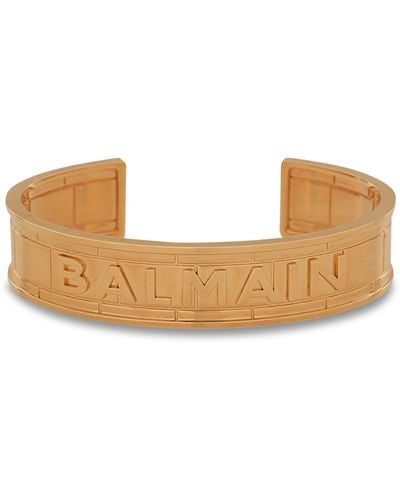 Balmain Logo Bracelet - Metallic