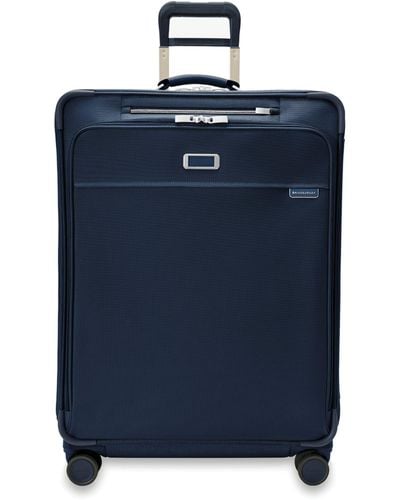 Briggs & Riley Large Check-in Baseline Expandable Spinner Suitcase (73.5cm) - Blue