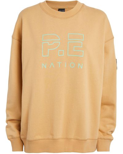 P.E Nation Heads Up Sweatshirt - Natural