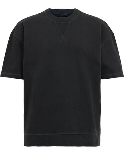 AllSaints Organic Cotton Winslow Sweatshirt - Black