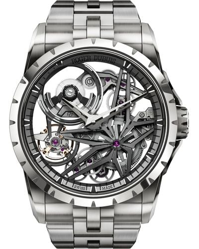 Roger Dubuis Titanium Excalibur Monobalancier Watch 42mm - Metallic