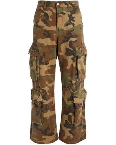 Amiri Camouflage Cargo Pants - Natural