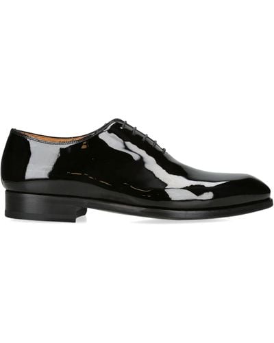 Magnanni Flex Wholecut Oxford Shoes - Black