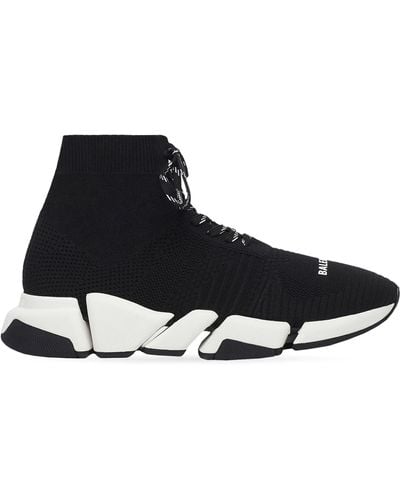 Balenciaga Speed 2.0 Lace-up Sneakers - Black