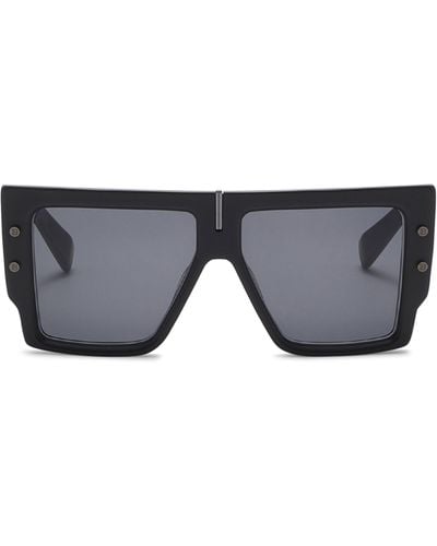 BALMAIN EYEWEAR B-grand Sunglasses - Gray