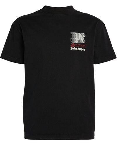 Palm Angels X Moneygram Haas F1 Team Graphic T-shirt - Black