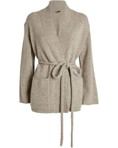 JOSEPH Cashmere Luxe Cardigan - Natural