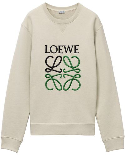 Loewe Anagram Sweatshirt - White