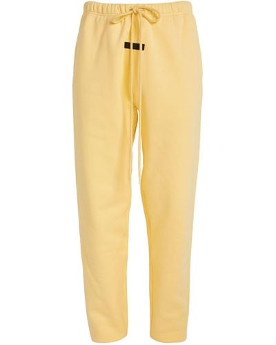 Fear Of God Cotton-blend Drawstring Joggers - Yellow