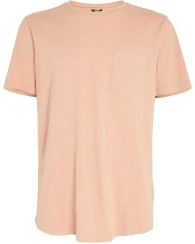 PAIGE Cotton Kenneth T-shirt - Pink