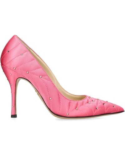 Charlotte Olympia Embellished Bacall Pumps 100 - Pink