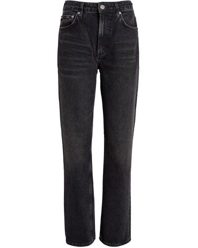 Citizens of Humanity Zurie High-rise Straight Jeans - Black