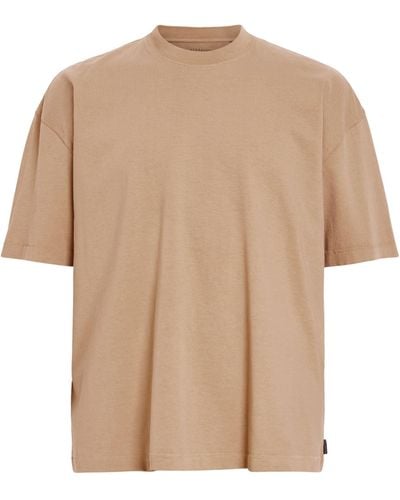 AllSaints Organic Cotton Jase T-shirt - Natural